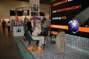 Trainee from Germany at marketing and advertising fair, 2008